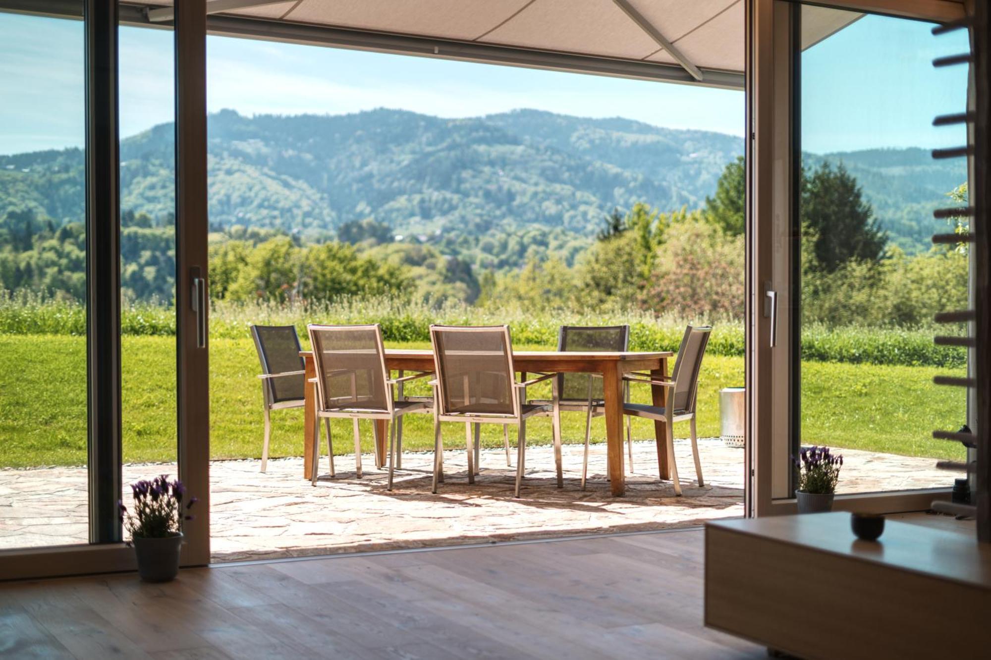 Traumhaftes Ferienhaus am Lateinberg - 8455 Eibiswald Südsteiermark Villa Bagian luar foto