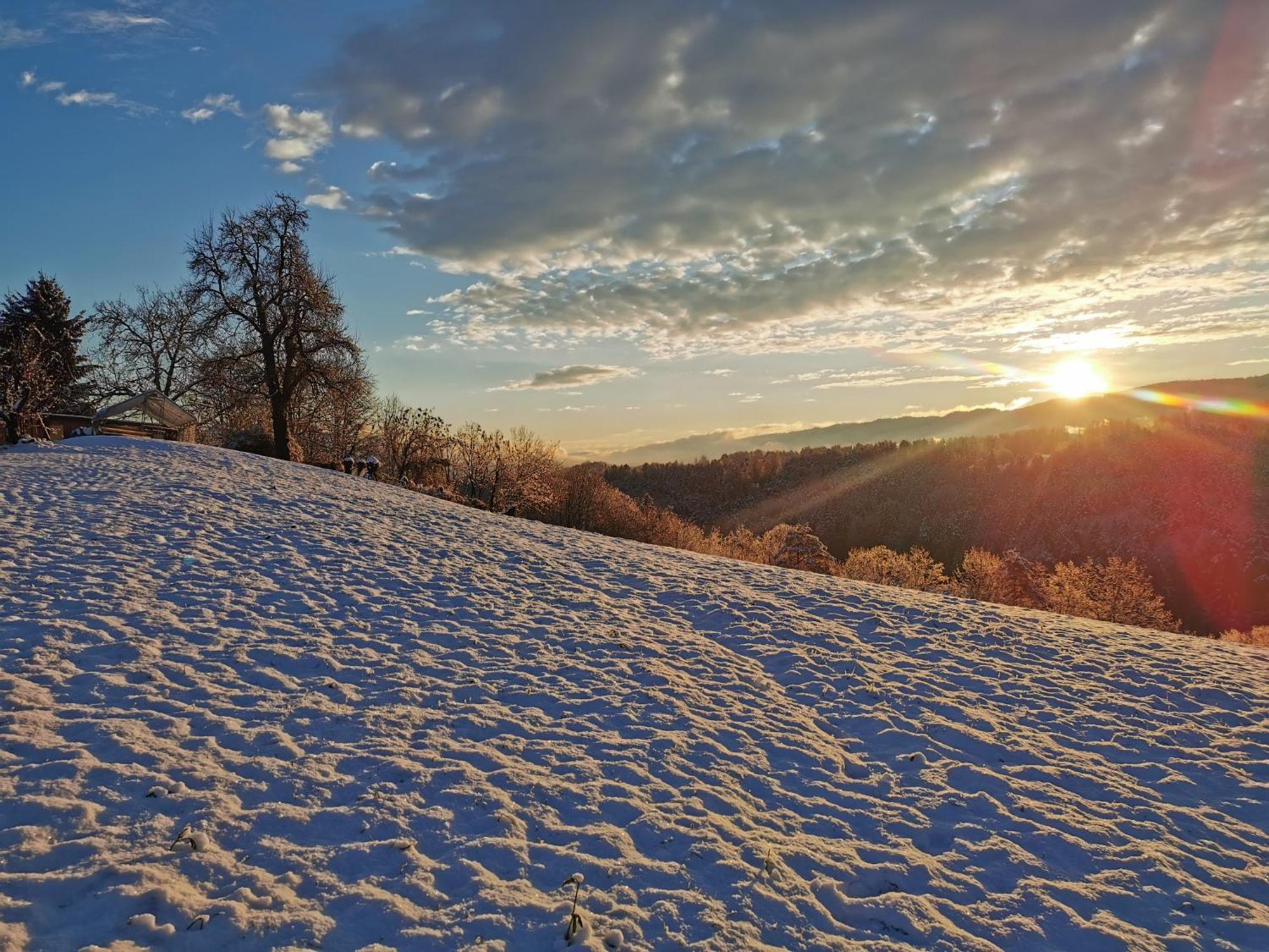 Traumhaftes Ferienhaus am Lateinberg - 8455 Eibiswald Südsteiermark Villa Bagian luar foto