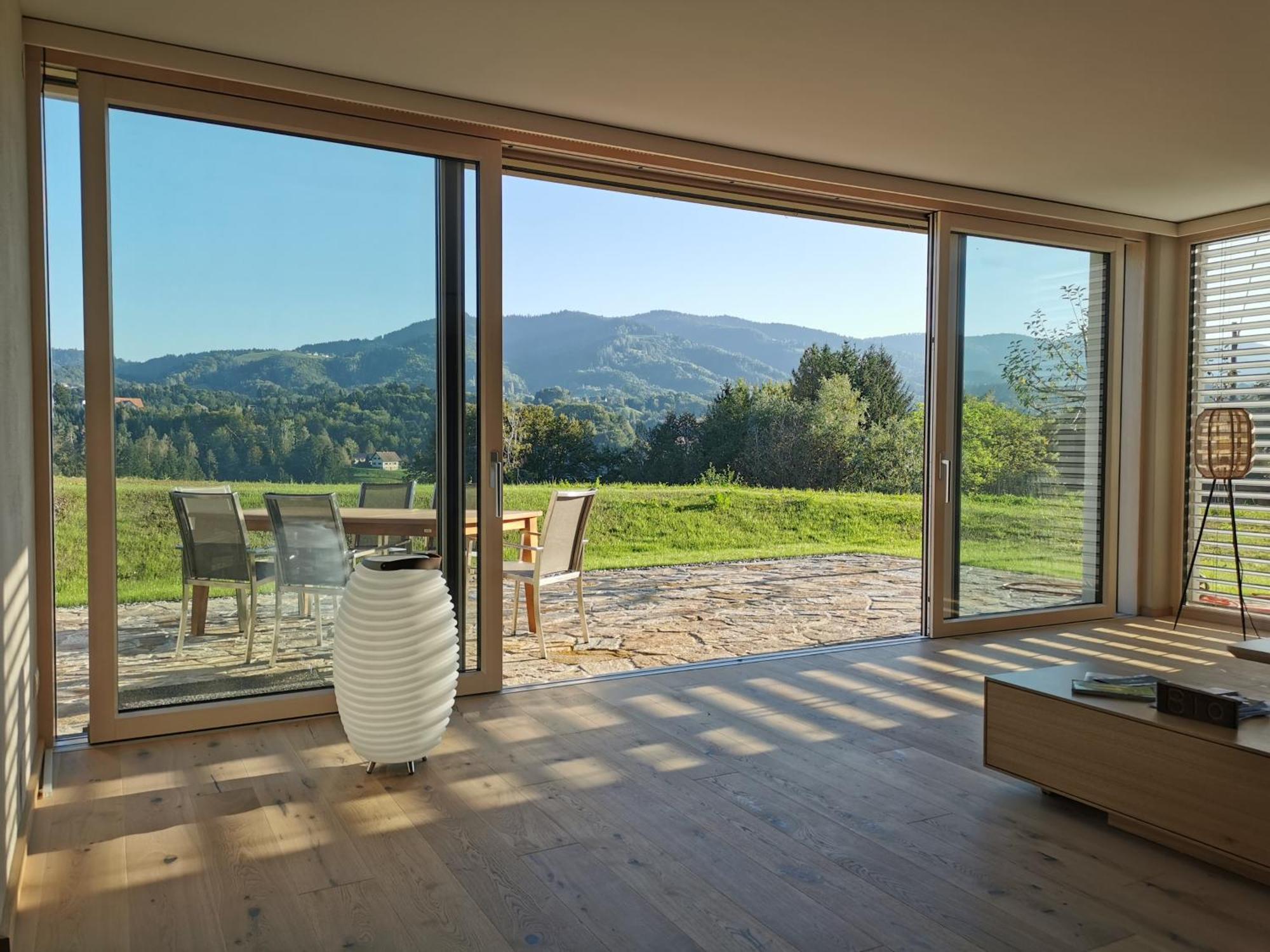 Traumhaftes Ferienhaus am Lateinberg - 8455 Eibiswald Südsteiermark Villa Bagian luar foto